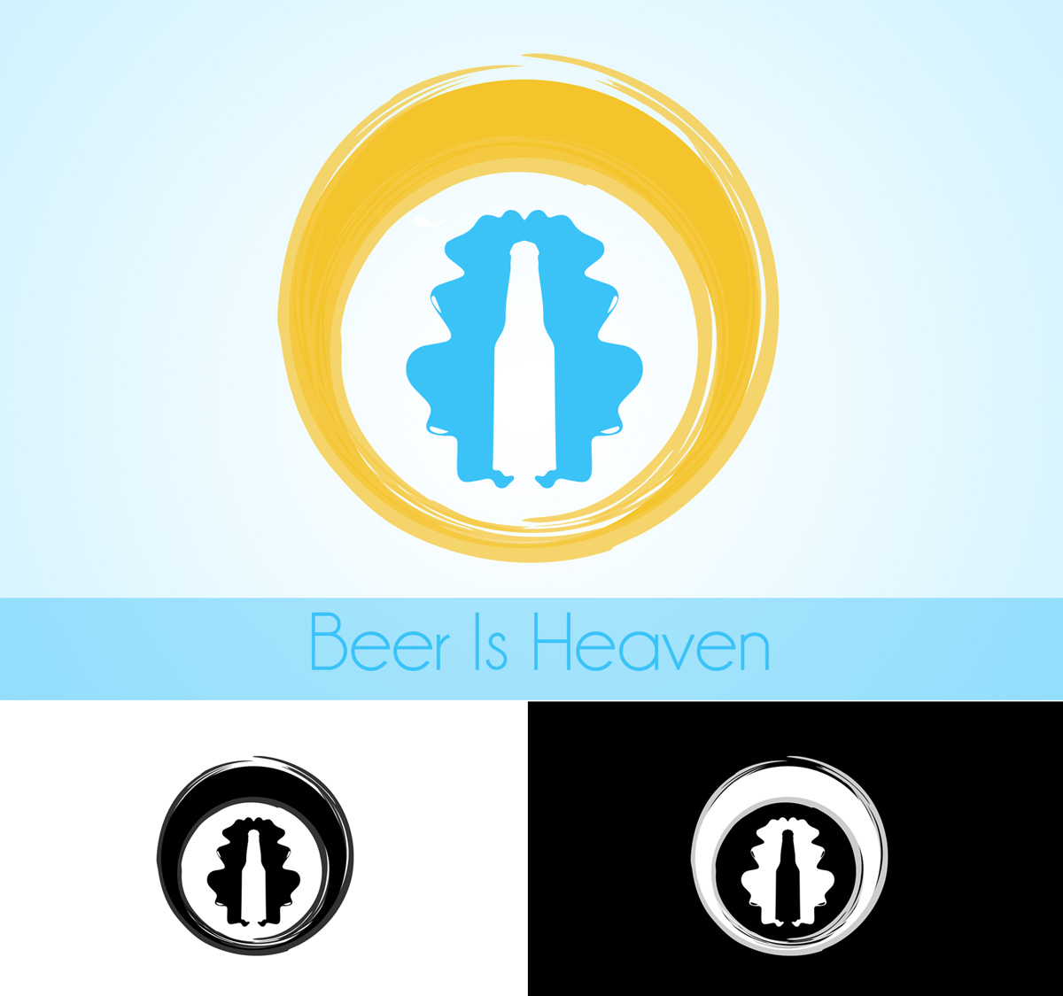 Diseño de Logo por ika_iko para Beer is Heaven | Diseño #3663303
