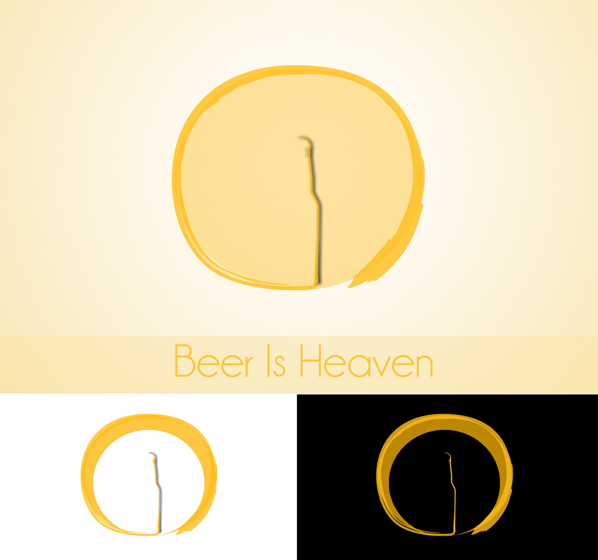 Logo Design by ika_iko for Beer is Heaven | Design #3663401