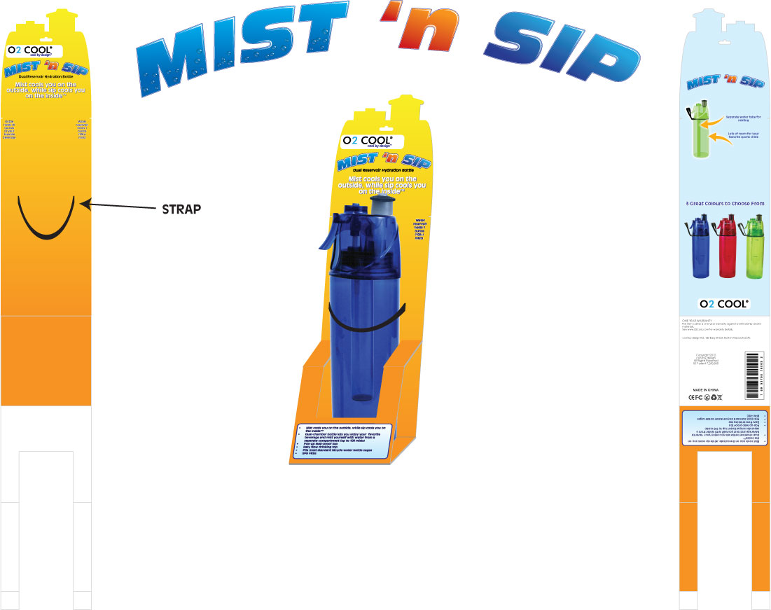 Packaging Design by Kings Bishop Design for O2 Cool | Design #935756