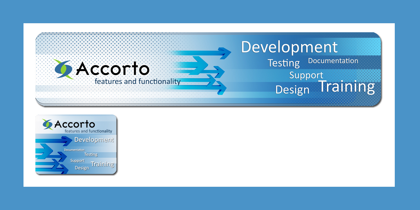 Diseño De Banner Publicitario por k.apor para Accorto | Diseño #908853