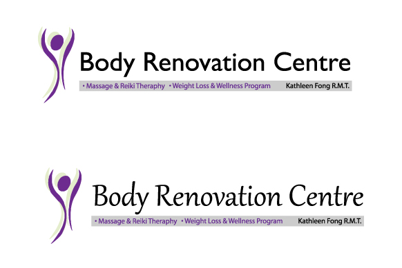 Signage Design by clear&simple creative com. for Body Renovation Centre | Design #3606788
