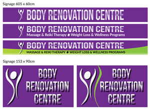Signage Design by adiazudin for Body Renovation Centre | Design: #3602289