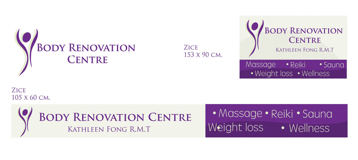 Signage Design by Gabriela Ag. for Body Renovation Centre | Design: #3631437
