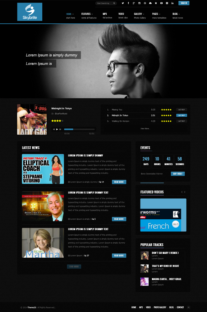 Web Design par GlobalTech pour ce projet | Design #3619789