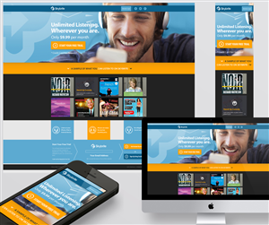 Web design for new streaming audio service | Web Design by kresh