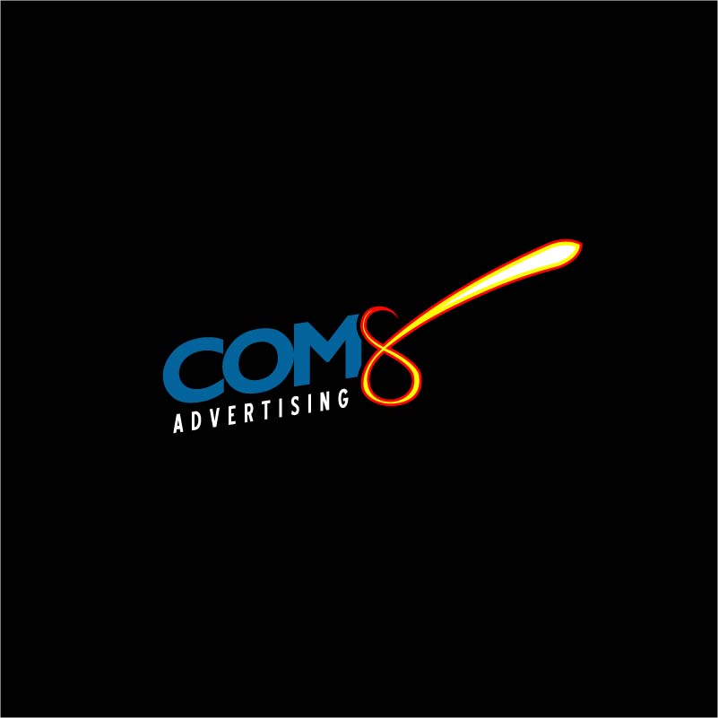 Logo Design by GliderGraphx for COM8 | Design #909742
