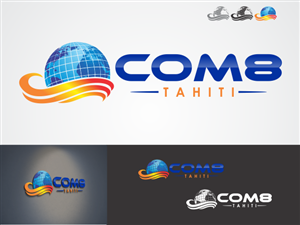 Logo Design by ninisdesign for COM8 | Design: #911712