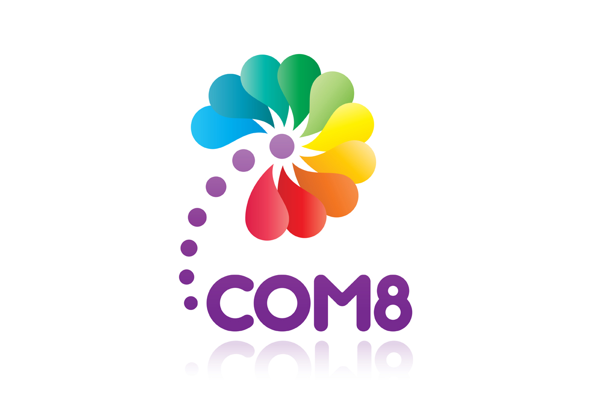 Logo Design by My Creative Half for COM8 | Design #903568