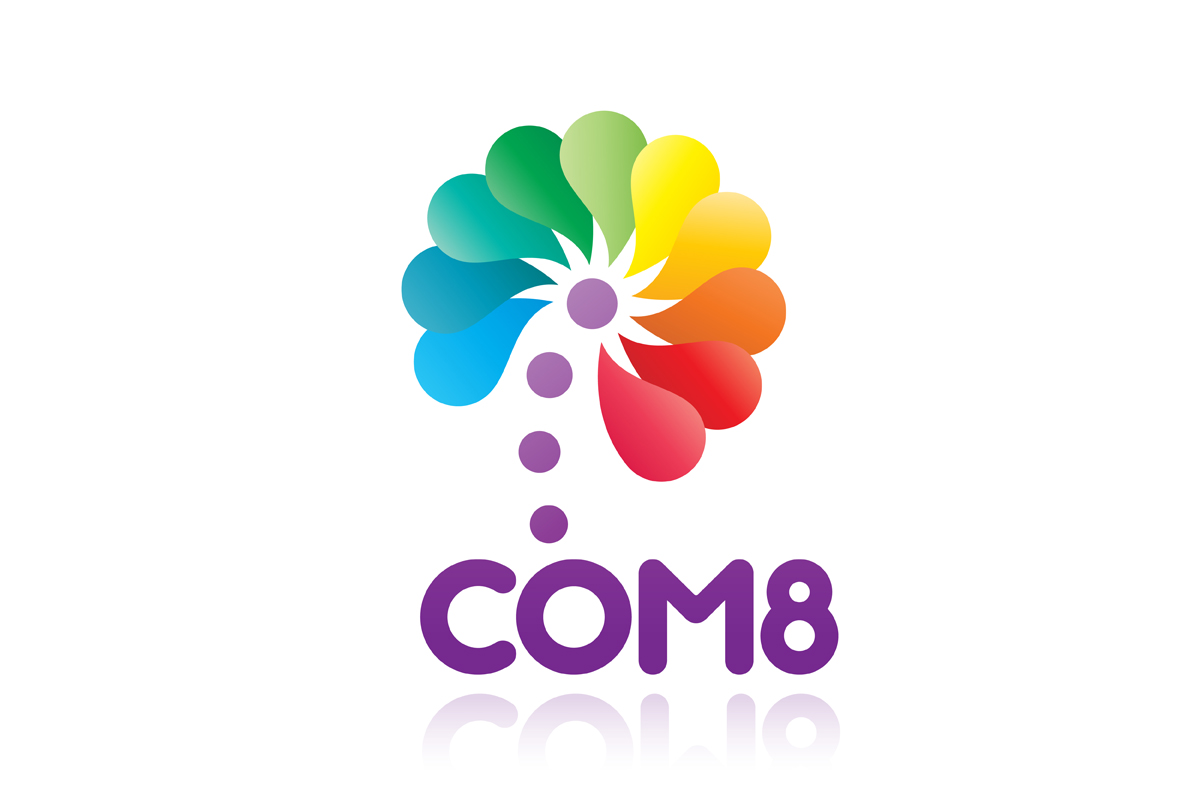 Logo Design by My Creative Half for COM8 | Design #903582