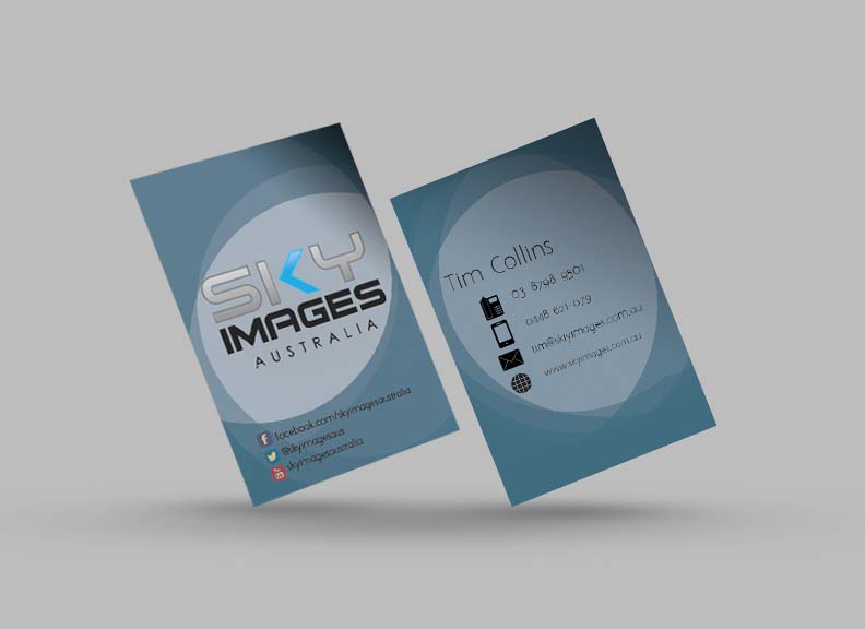 Business Card Design by Cloudshifter for Sky Images Australia | Design #3608532