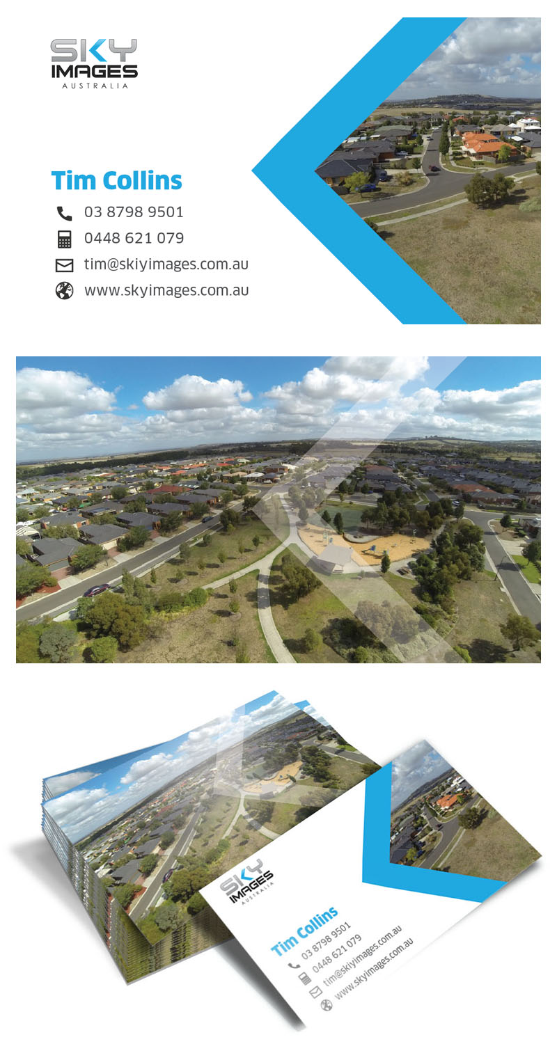 Business Card Design by Adityo Dimas for Sky Images Australia | Design #3623719