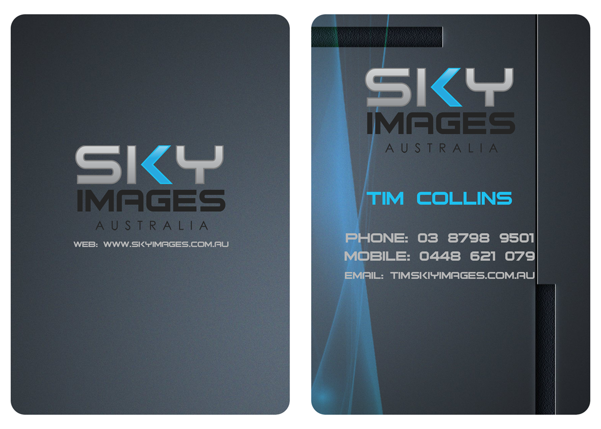 Business Card Design by Kiki Hermawan for Sky Images Australia | Design #3619776