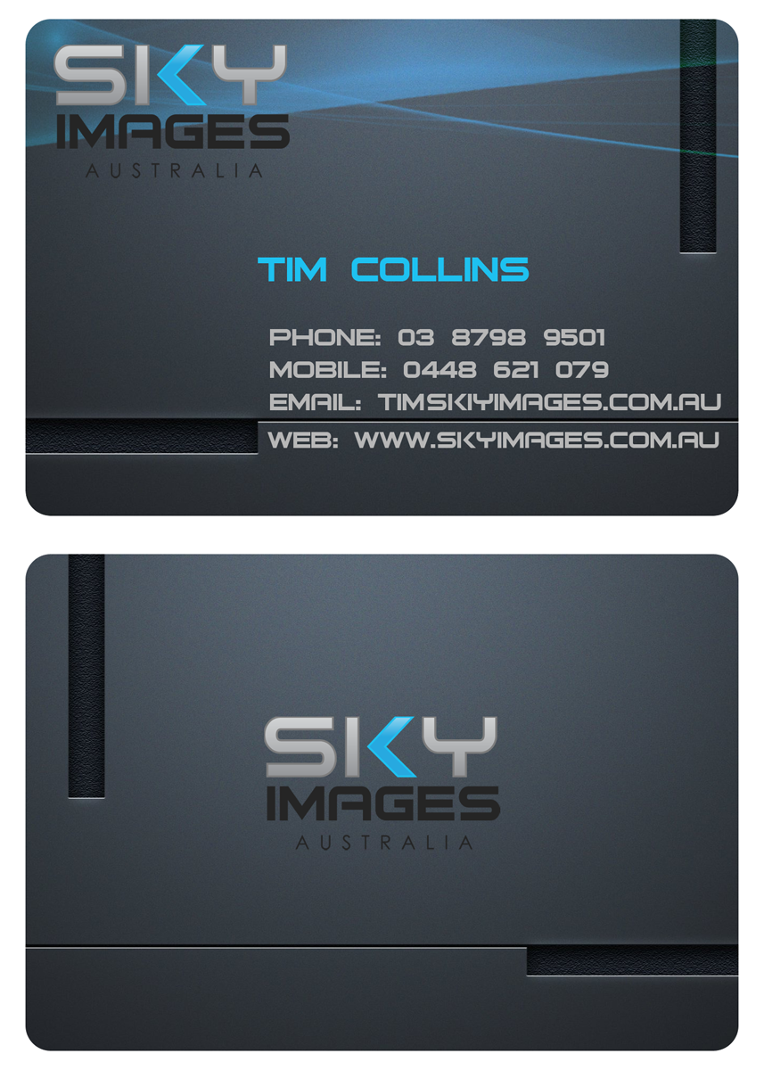 Business Card Design by Kiki Hermawan for Sky Images Australia | Design #3619809