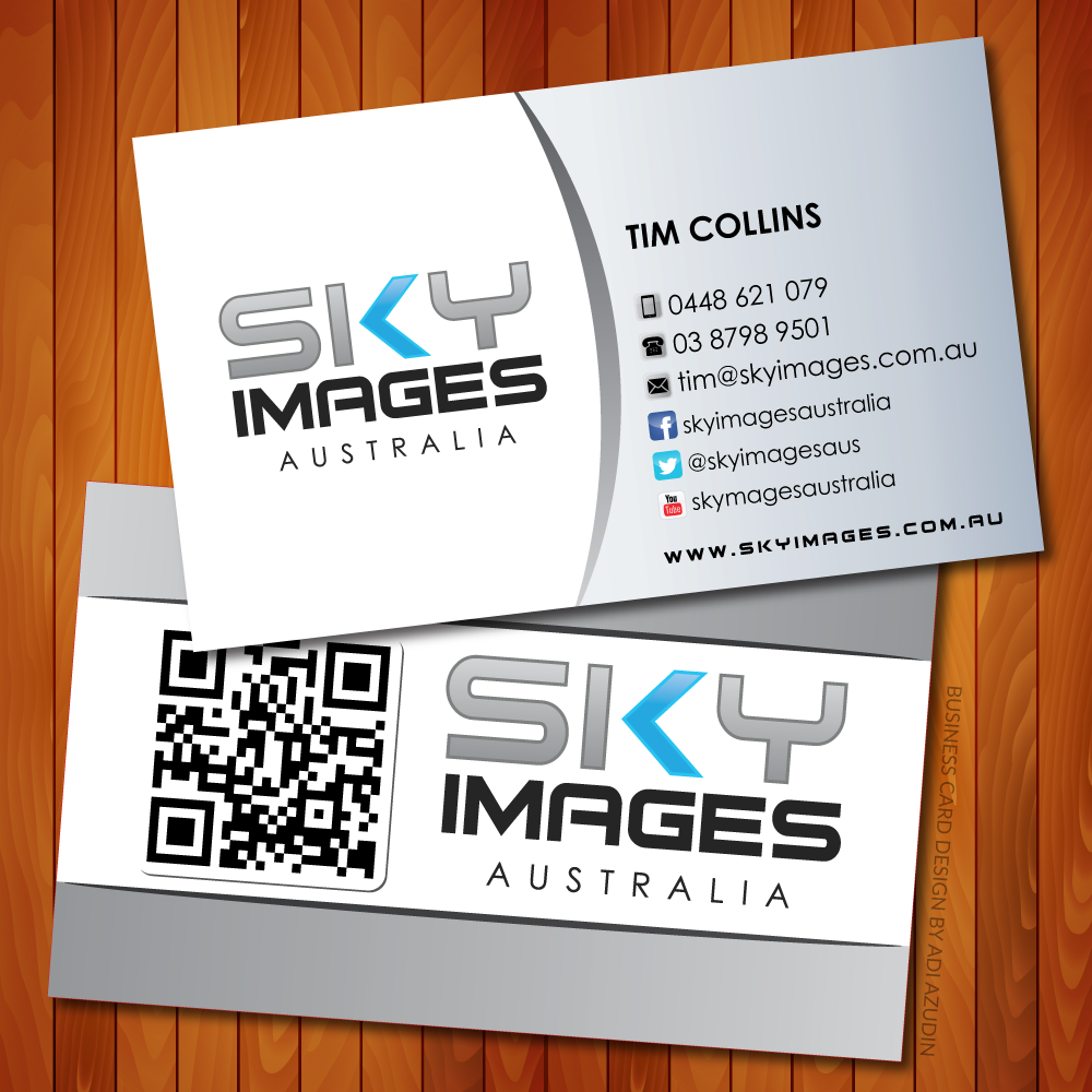 Business Card Design by adiazudin for Sky Images Australia | Design #3602064