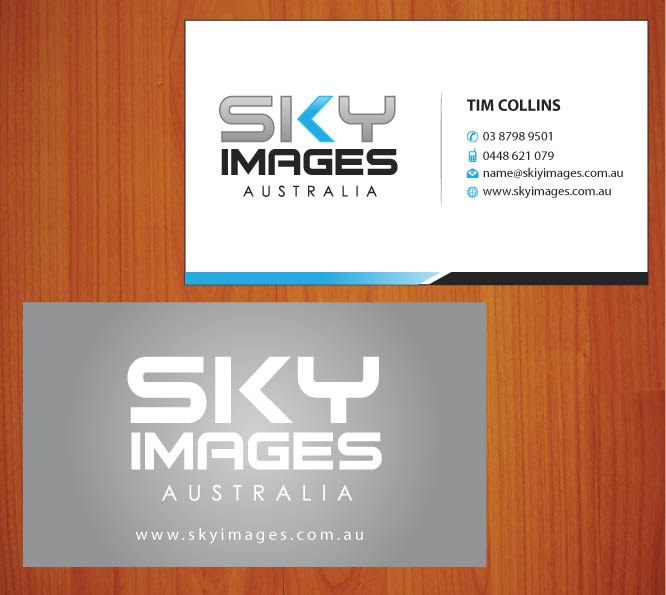 Business Card Design by Sbss for Sky Images Australia | Design #3627313