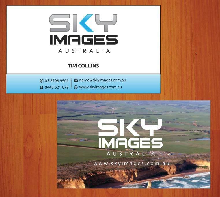 Business Card Design by Sbss for Sky Images Australia | Design #3627314