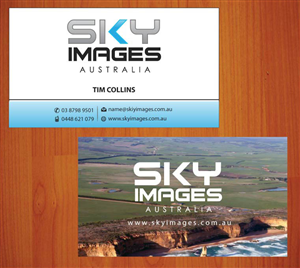 Business Card Design by Sbss for Sky Images Australia | Design: #3627314