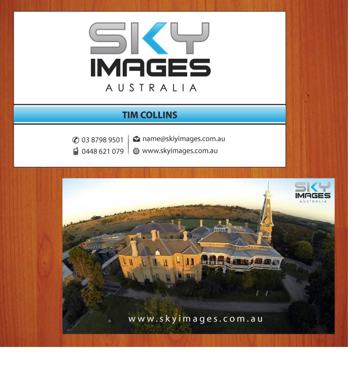 Business Card Design by Sbss for Sky Images Australia | Design #3627372