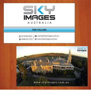 Business Card Design by Sbss for Sky Images Australia | Design: #3627372