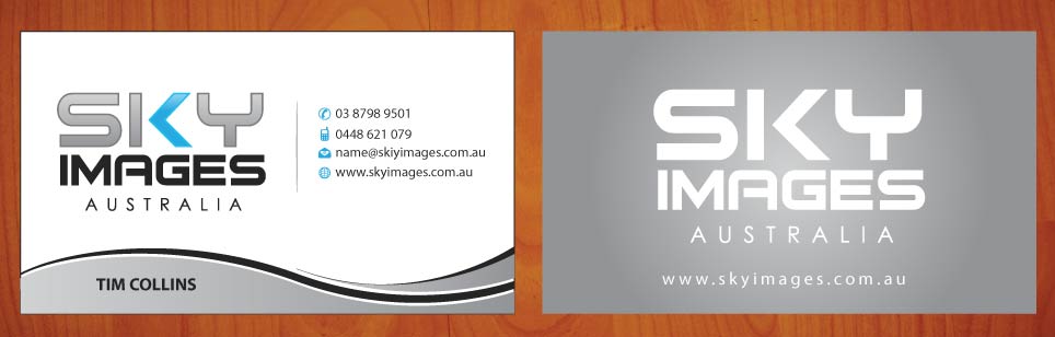 Business Card Design by Sbss for Sky Images Australia | Design #3627373
