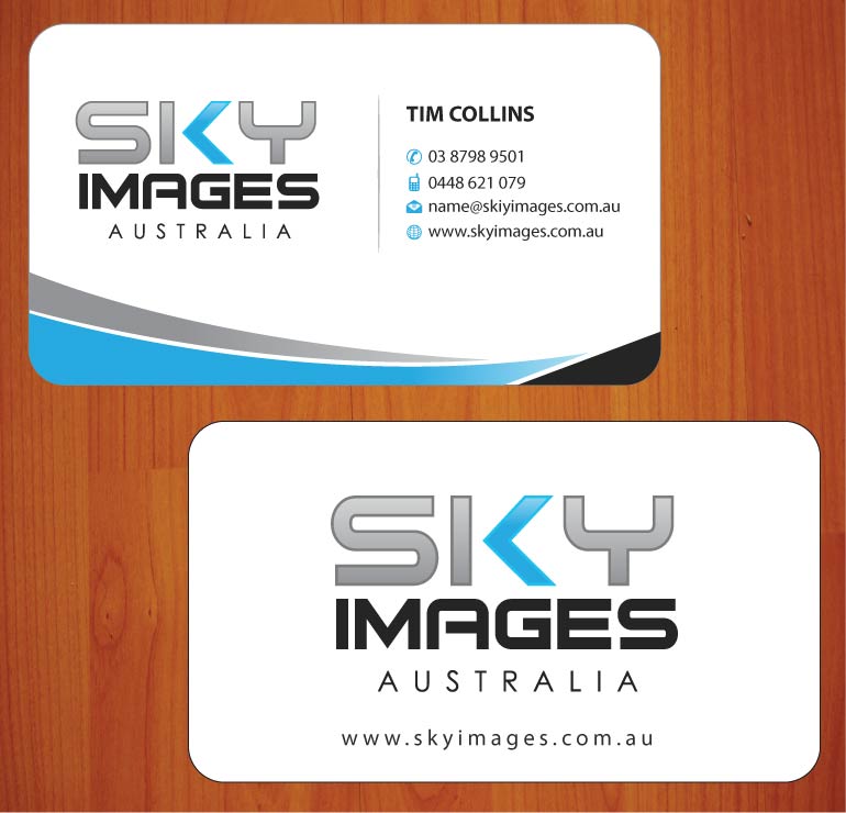 Business Card Design by Sbss for Sky Images Australia | Design #3627378