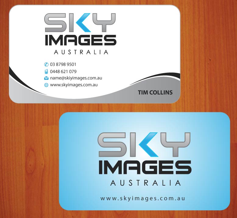 Business Card Design by Sbss for Sky Images Australia | Design #3627388