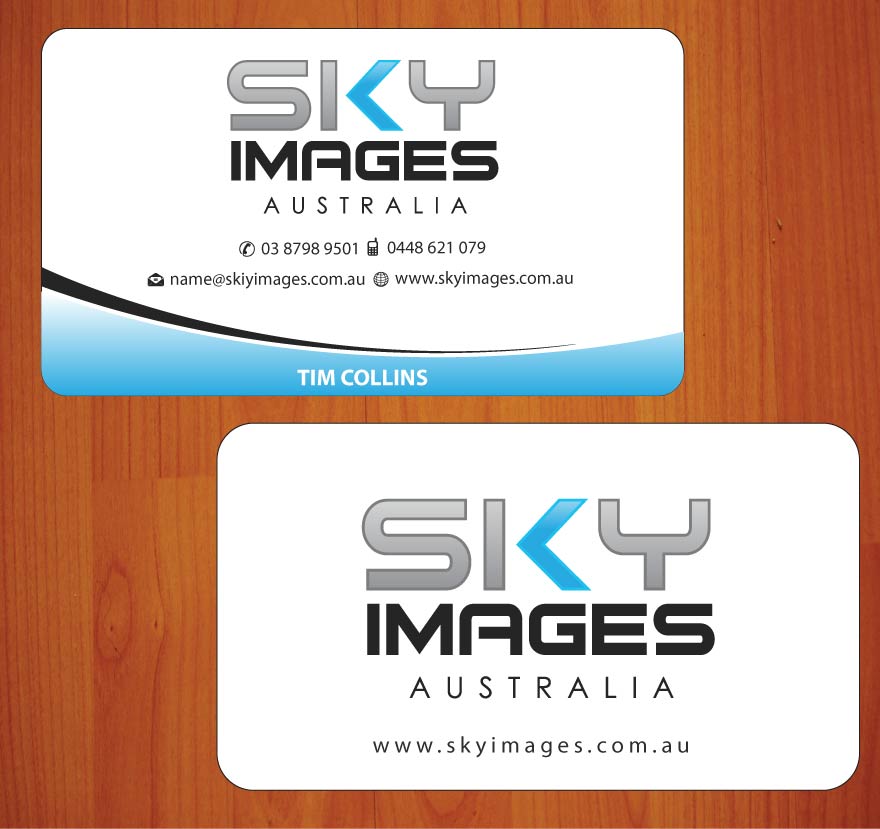 Business Card Design by Sbss for Sky Images Australia | Design #3627404