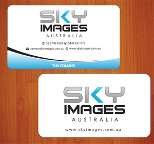 Business Card Design by Sbss for Sky Images Australia | Design: #3627404