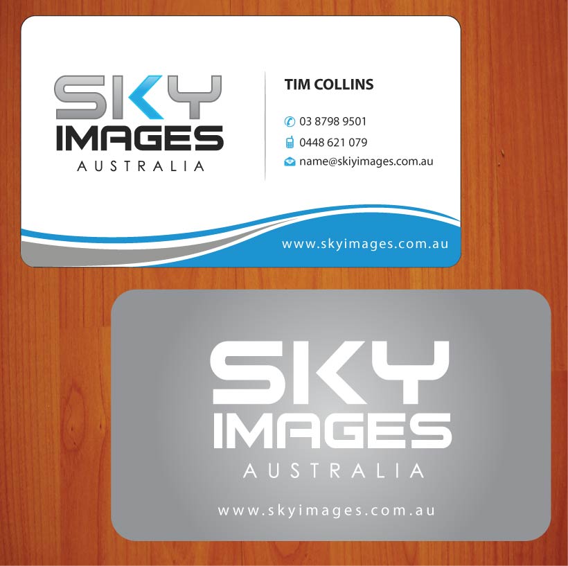 Business Card Design by Sbss for Sky Images Australia | Design #3627409