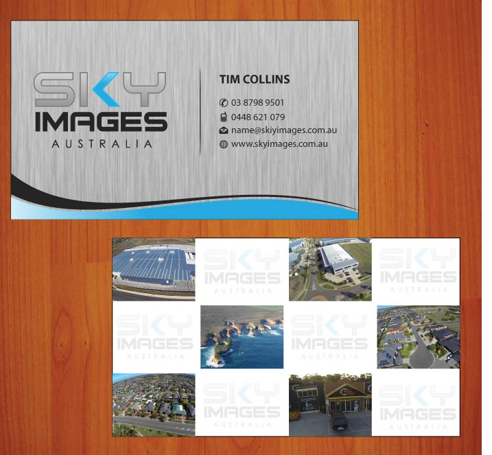 Business Card Design by Sbss for Sky Images Australia | Design #3627413