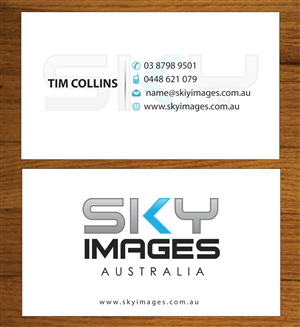 Business Card Design by Sbss for Sky Images Australia | Design: #3627426