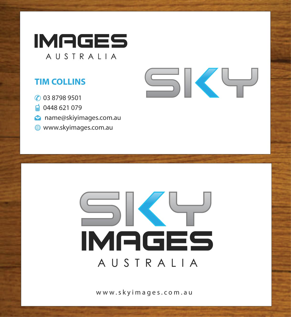Business Card Design by Sbss for Sky Images Australia | Design #3627429