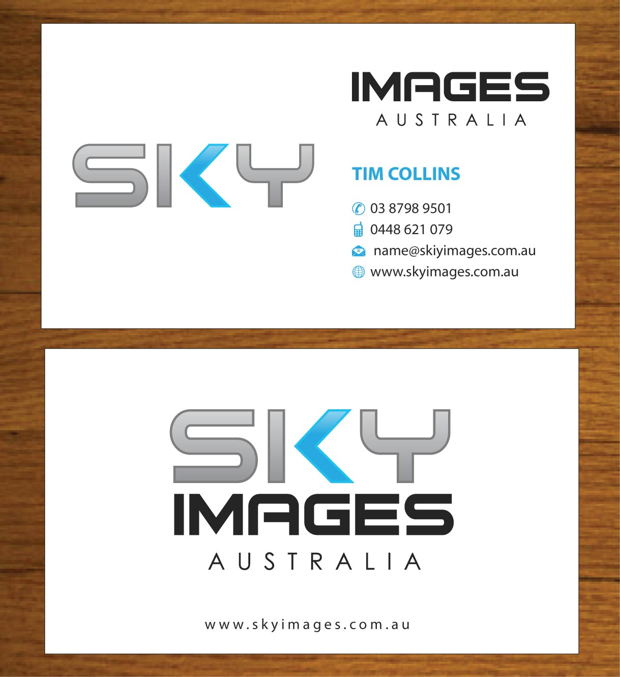 Business Card Design by Sbss for Sky Images Australia | Design #3627432