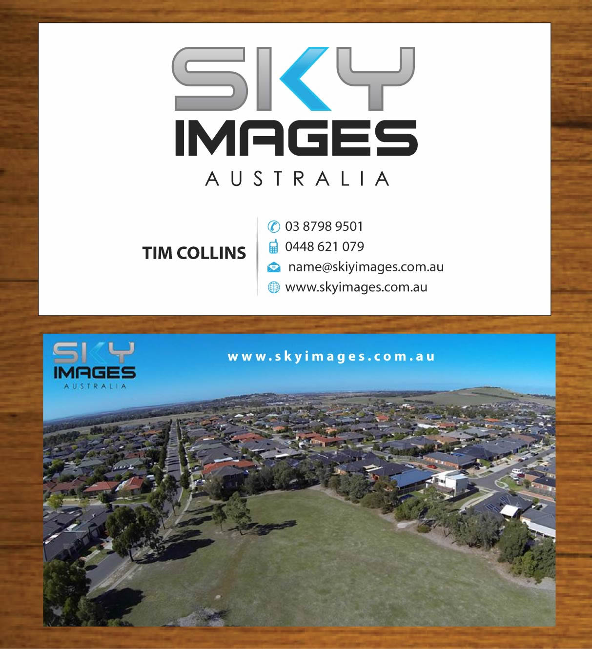 Business Card Design by Sbss for Sky Images Australia | Design #3627434