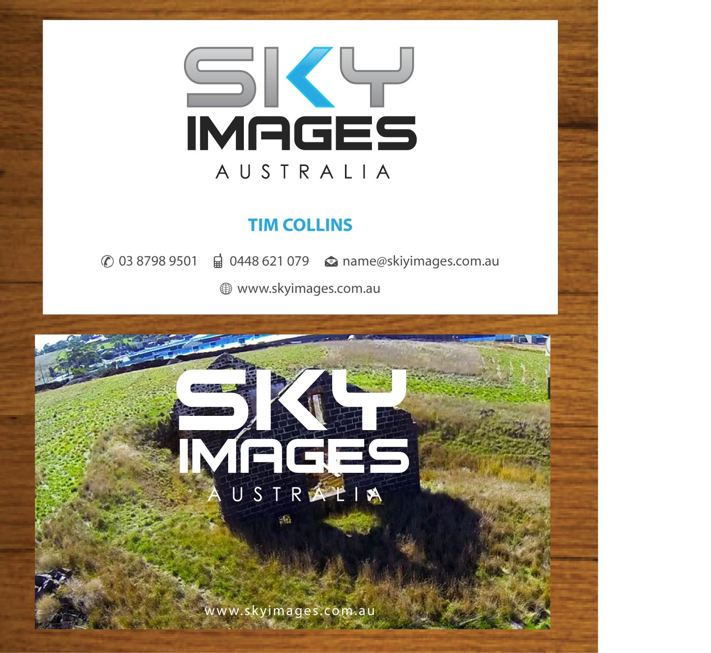 Business Card Design by Sbss for Sky Images Australia | Design #3627449