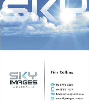 Business Card Design by Sushma for Sky Images Australia | Design: #3626718
