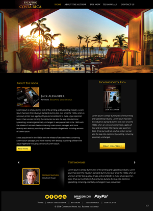 Diseño Web por pb para Adventure Dining | Diseño: #3624048