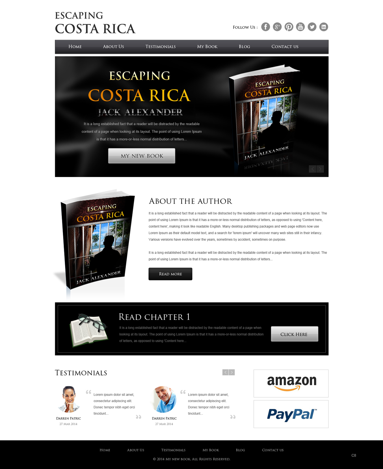 Diseño Web por pb para Adventure Dining | Diseño #3624055