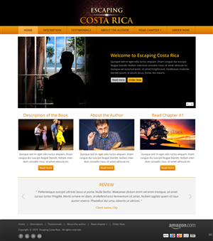 Diseño Web por pb para Adventure Dining | Diseño: #3624128