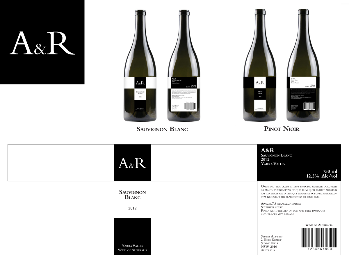 Diseño de Empaque por StereoType para Santolin Wines | Diseño #914608