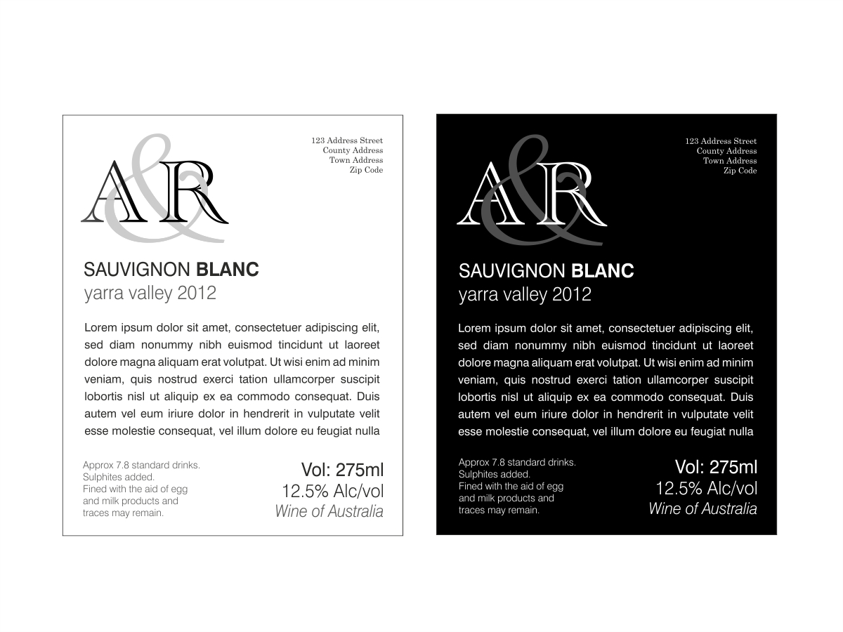 Packaging Design by 2SQUARE for Santolin Wines | Design #940997