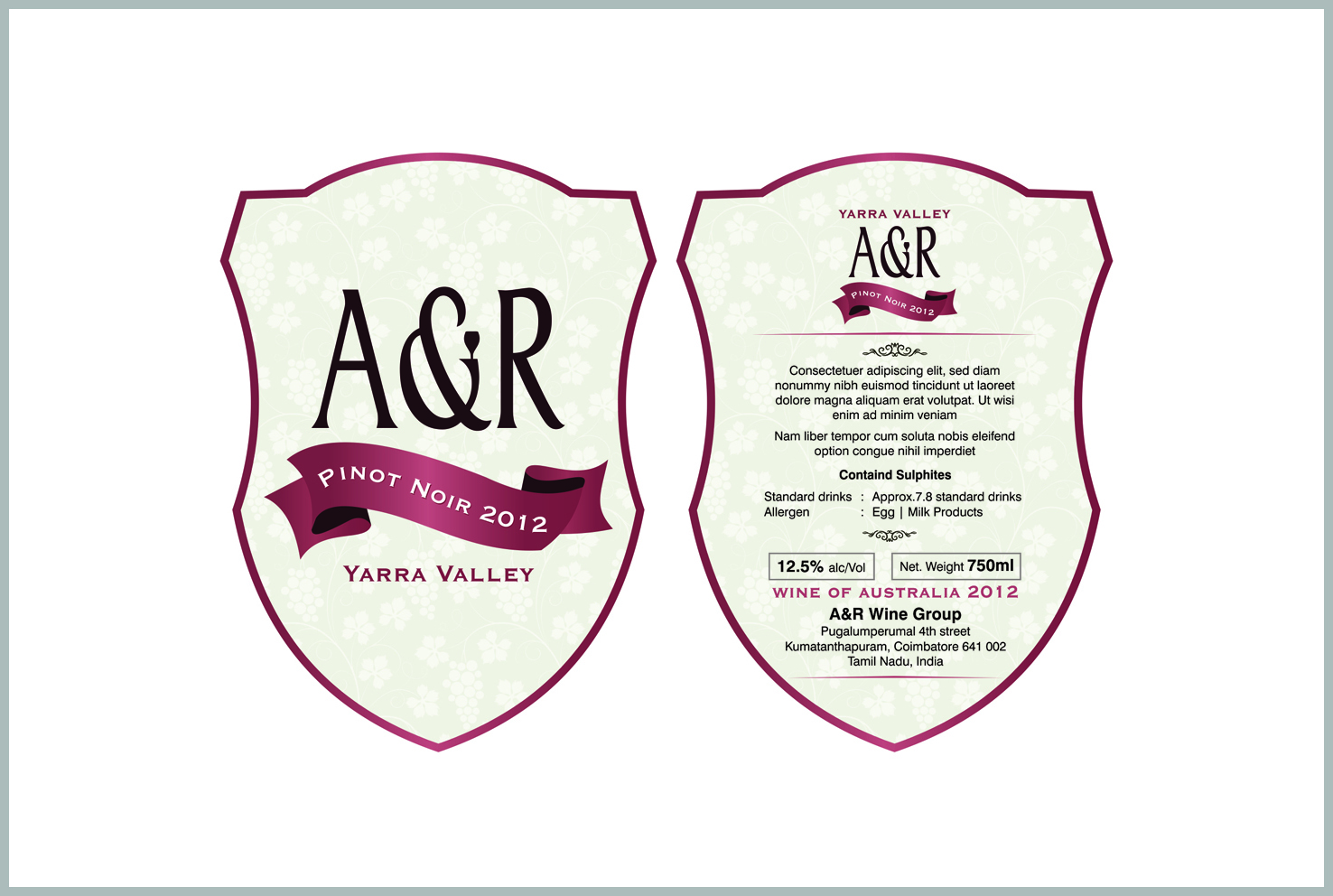 Design Emballage par rajasekar pour Santolin Wines | Design #934162