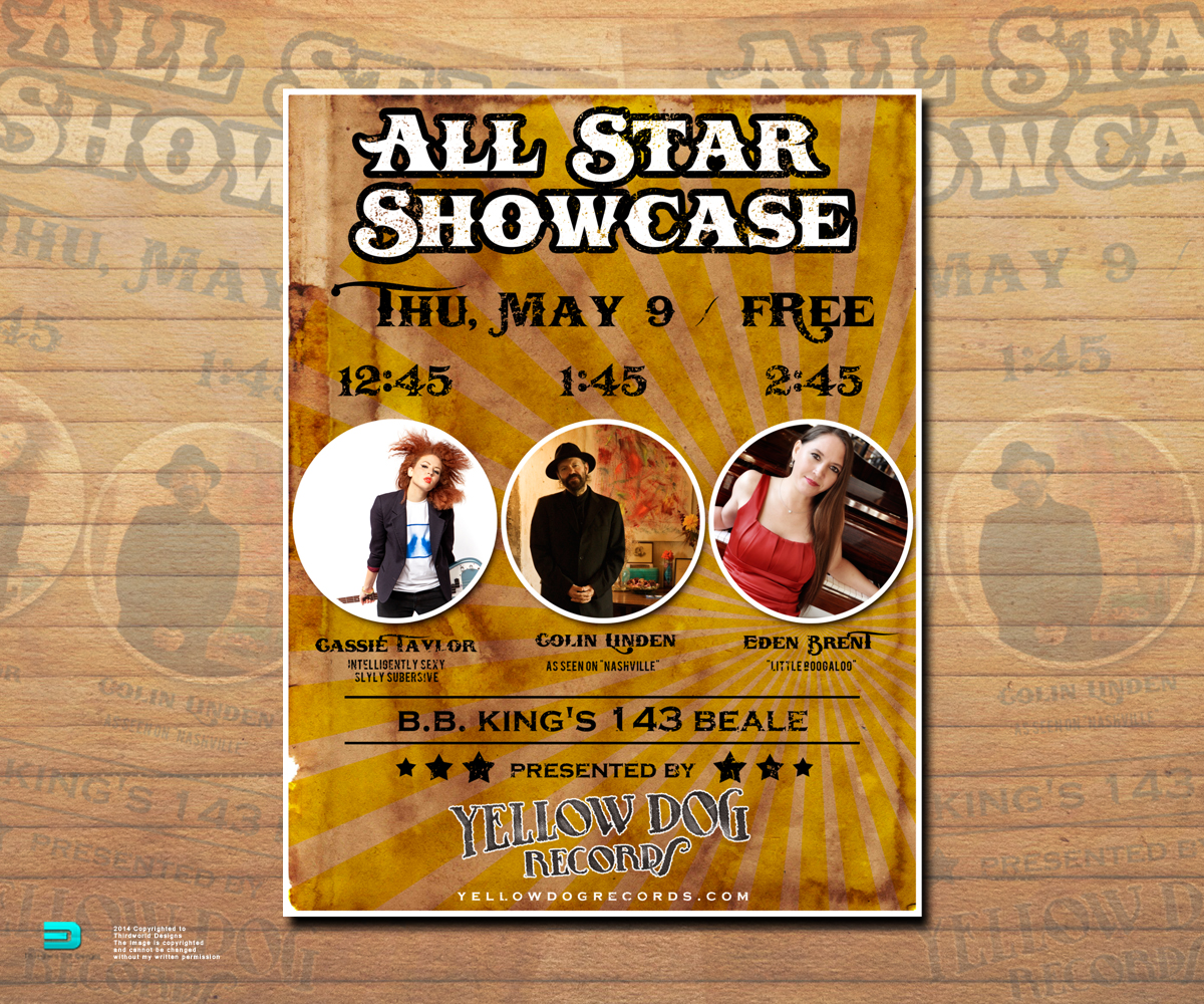 Design de Poster par Aurelio III pour Yellow Dog Records | Design #3609665