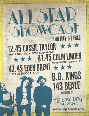Poster-Design von Priyo Subarkah für Yellow Dog Records | Design: #3610124