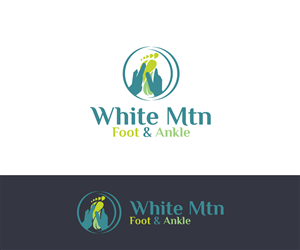 Logo Design by Intro Base for White mtn Foot and ankle | Design: #3608395
