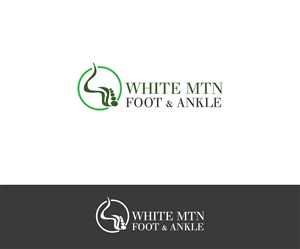 Logo Design by joliau for White mtn Foot and ankle | Design: #3610611
