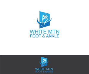 Logo Design by joliau for White mtn Foot and ankle | Design: #3610613
