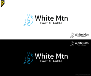 Logo Design by poisonvectors for White mtn Foot and ankle | Design: #3614831