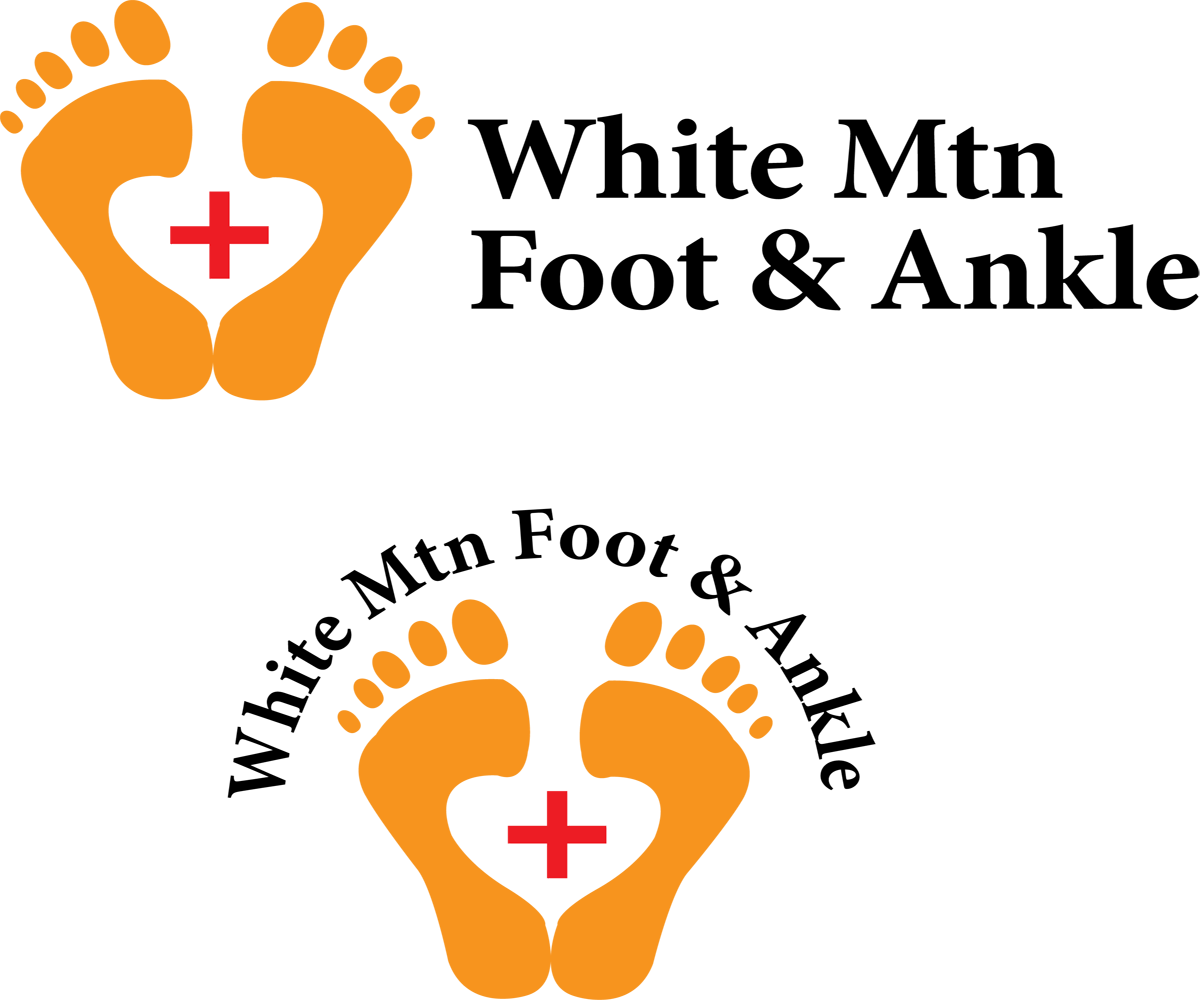 Logo Design by aly.webdesigner for White mtn Foot and ankle | Design #3609134