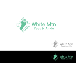 Logo Design by L.A. for White mtn Foot and ankle | Design: #3622077